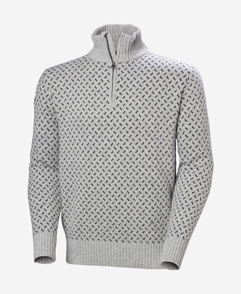 ARCTIC ICELANDER 1/2 ZIP, Grey Melange