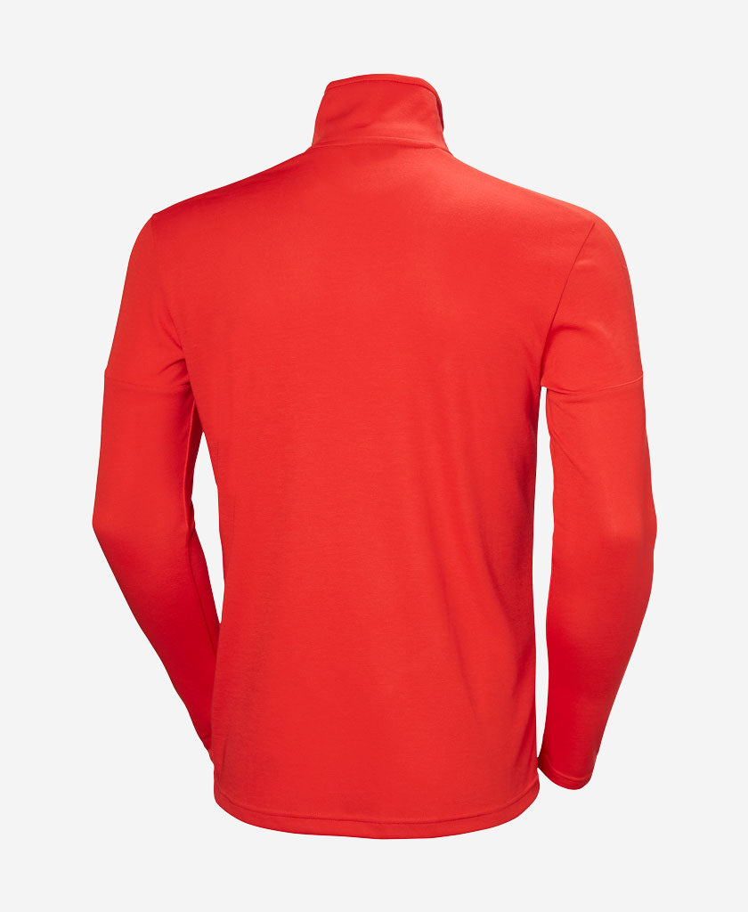 HP 1/2 ZIP PULLOVER 2.0, Alert Red
