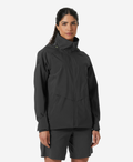 W HP RACING HOODED JACKET, Ebony
