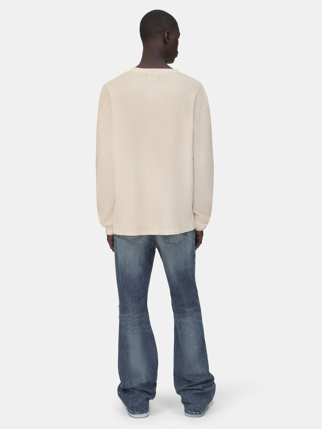 BONES LONG SLEEVE TEE - Ivory