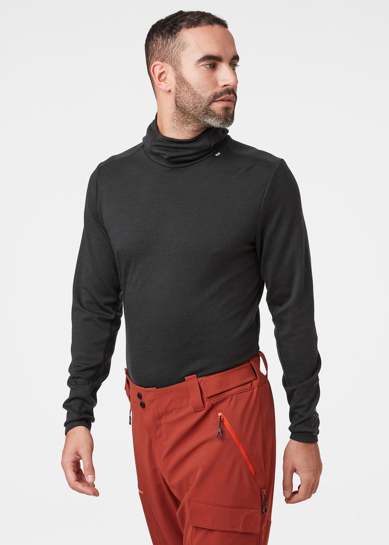 LIFA MERINO MIDWEIGHT HOODIE, Black