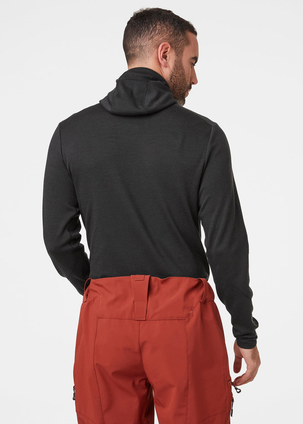 LIFA MERINO MIDWEIGHT HOODIE, Black