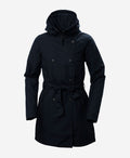 W WELSEY II TRENCH INSULATED, Navy