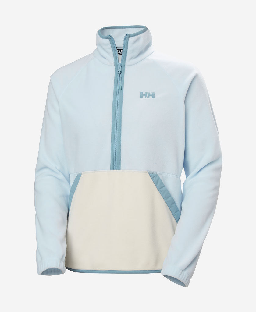 W RIG FLEECE 1/2 ZIP, Pinnacle Blue