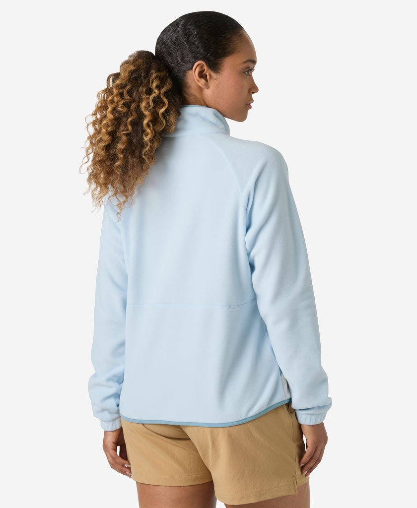 W RIG FLEECE 1/2 ZIP, Pinnacle Blue