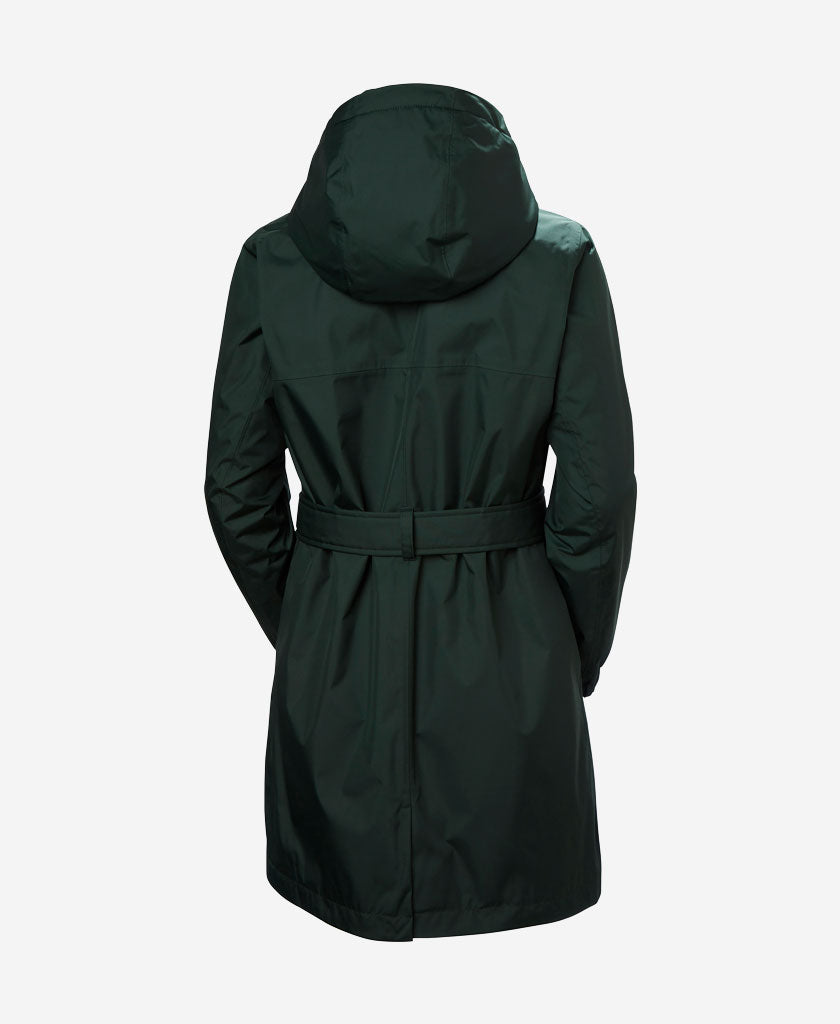 W HH CLASSIC INS TRENCH, Dark Jungle