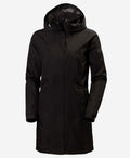 W ADEN LONG JACKET, Black