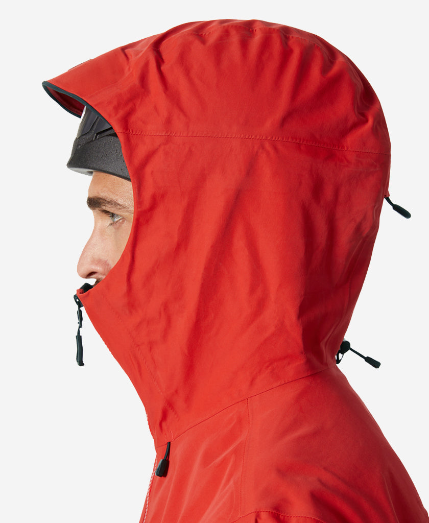 ODIN 9 WORLDS INFINITY 3L JACKET, Infinity red