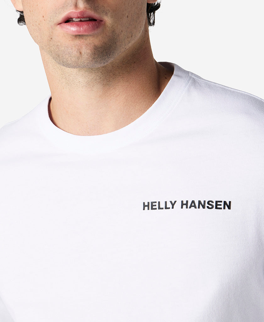 SCENIC L/S T-SHIRT, White