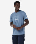 OUTLINE T-SHIRT, Washed Navy