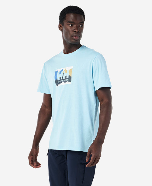 BOX FILL 2.0 T-SHIRT, Light Cyan