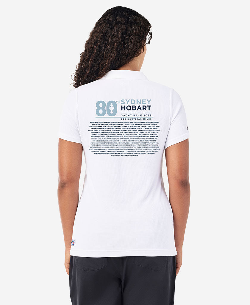 RSHYR25 W FLEET POLO, White